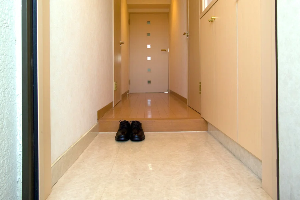 報告書の玄関写真のイメージ